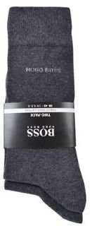 Boss Black Two Pack Soft Cotton Socks