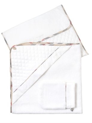 Burberry Hooded Towel & Washcloth Set