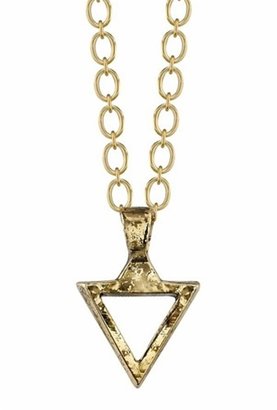 Low Luv Triangle Necklace in Gold