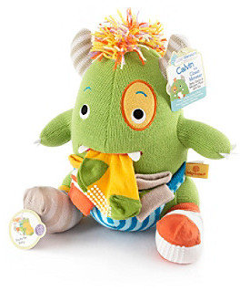 Baby Aspen Calvin the Closet Monster" Knit Baby Socks and Plush Monster Gift Set