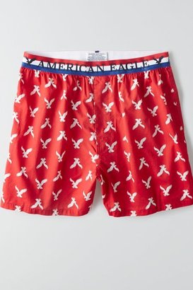 American Eagle Outfitters Red Eagles Boxer, Mens Medium