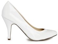 London Rebel Courtney Court Shoes - White