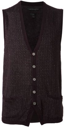 John Varvatos knit vest