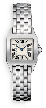 Cartier Santos Demoiselle Stainless Steel Small Bracelet Watch