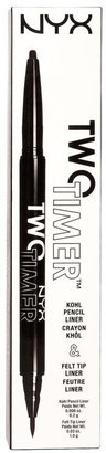 NYX Two Timer - Dual Ended Eyeliner