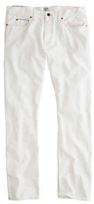 J.Crew 484 Japanese selvedge jean in white