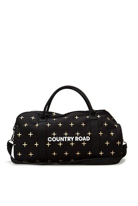 Country Road Star Cross Logo Tote