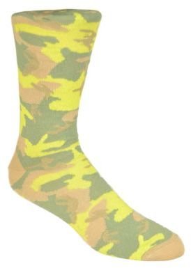 Black Brown 1826 Cotton Camouflage Socks