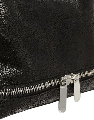 ASOS Leather Clutch Bag With Wrist Loop