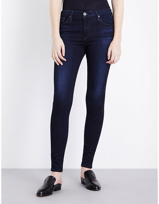 AG Jeans The Farrah skinny high-rise jeans, Women's, Size: 24, Brooks