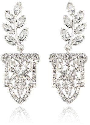 The Limited Luxe Leaf Statement Earrings