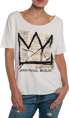 Junk Food 1415 JUNKFOOD CLOTHING Basquiat Crown Tee