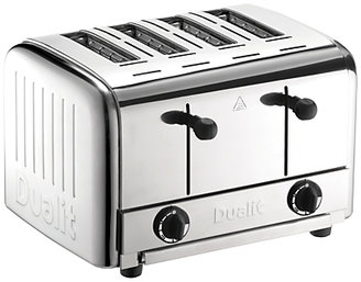 Dualit 49900 4-Slice Pop Up Toaster, Stainless Steel