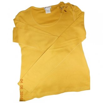 Sonia Rykiel Yellow Cotton Top