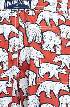 Vilebrequin 'Moorea' Polar Bear Print Swim Trunks