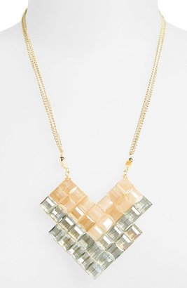 Nakamol Design Deco Triangle Pendant Necklace