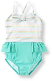 Janie and Jack Striped Swimsuit