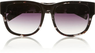 Matthew Williamson Linda Farrow square frame acetate sunglasses