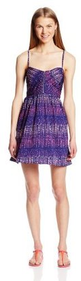 Roxy Juniors Shore Thing Woven Fit and Flare Dress 2