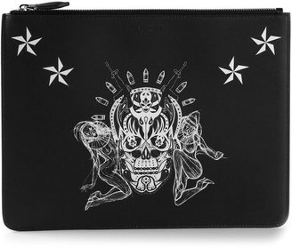 Givenchy skull coin purse