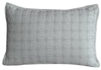 Dransfield and Ross House 'Eclipse Dot' Quilted Pillow