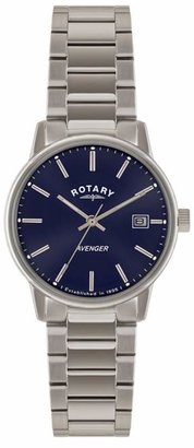 Rotary Mens 'Avenger' Blue Dial Bracelet Watch Gb02874/05