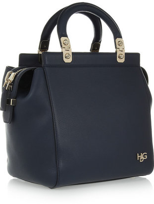 Givenchy Small House de bag in navy leather