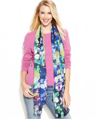 Collection XIIX Glass Floral Print Wrap
