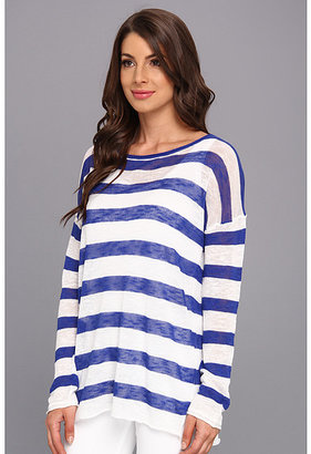 NYDJ Layered Stripe Sweater w/ Tank