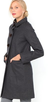 La Redoute MADEMOISELLE R Wool Mid-Length Coat