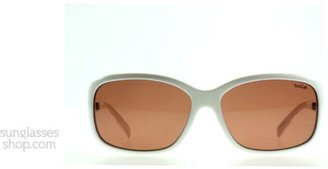 Bolle Molly Sunglasses Shiny White - Sand 11691 Polariserade