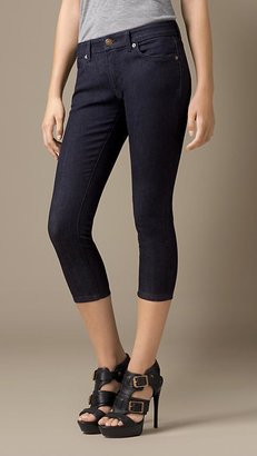 Burberry Skinny Cropped Low-Rise  Jeans