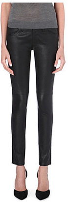 Burberry Litton skinny leather trousers