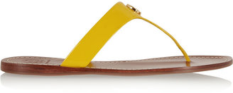Tory Burch Cameron patent-leather sandals