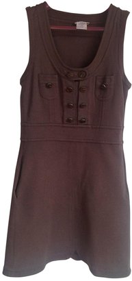 Chloé Brown Cotton Knitting Dress