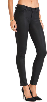 DL1961 Florence Coated Mid Rise Skinny