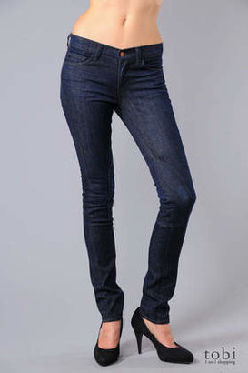 J Brand 12" Knee Patch Skinny Jeans - 91288 in Stinson