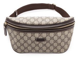 Gucci What Goes Around Comes Around Canvas Fanny Pack