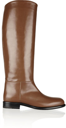 Marni Leather knee boots