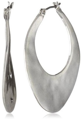 Kenneth Cole New York "Urban Fire" Sculptural Hoop Earrings