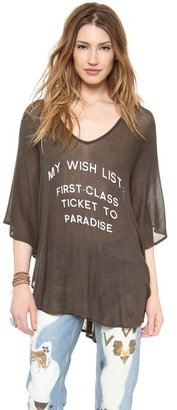 Wildfox Couture Butterly Knit Tunic