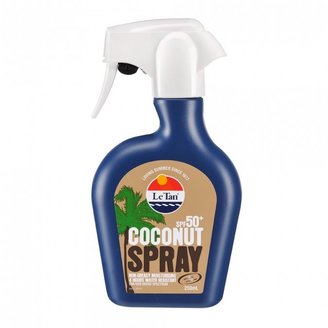 Le Tan Coconut Sunscreen Lotion Spray SPF 50+ 250 mL