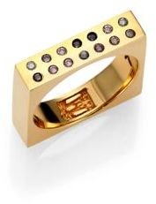 Kelly Wearstler Balla Perforated Square Ring