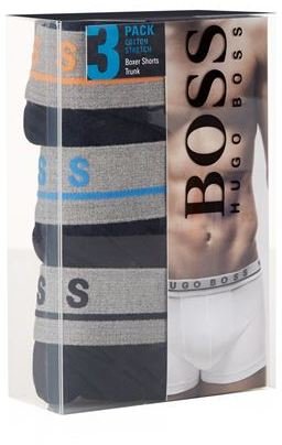 BOSS Contrast Waistband Boxer Shorts (3 Pack)