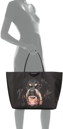 Givenchy Antigona Large Coated Canvas Shopping Tote Bag