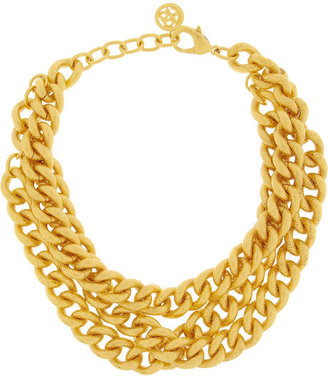 Ben-Amun Gold-plated chain-link necklace