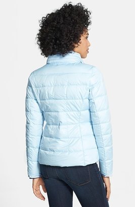 Vince Camuto Short Down Jacket with Stowaway Hood