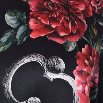 Dolce & Gabbana Flower Key Print Top