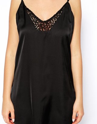 Love Cami Dress with Lace Trim