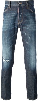 DSquared 1090 DSQUARED2 faded jeans